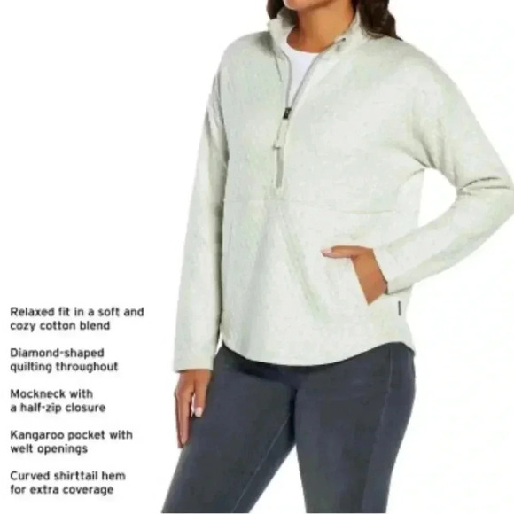 Eddie Bauer 1/2 Zip Jacket NWT - Picture 4 of 10